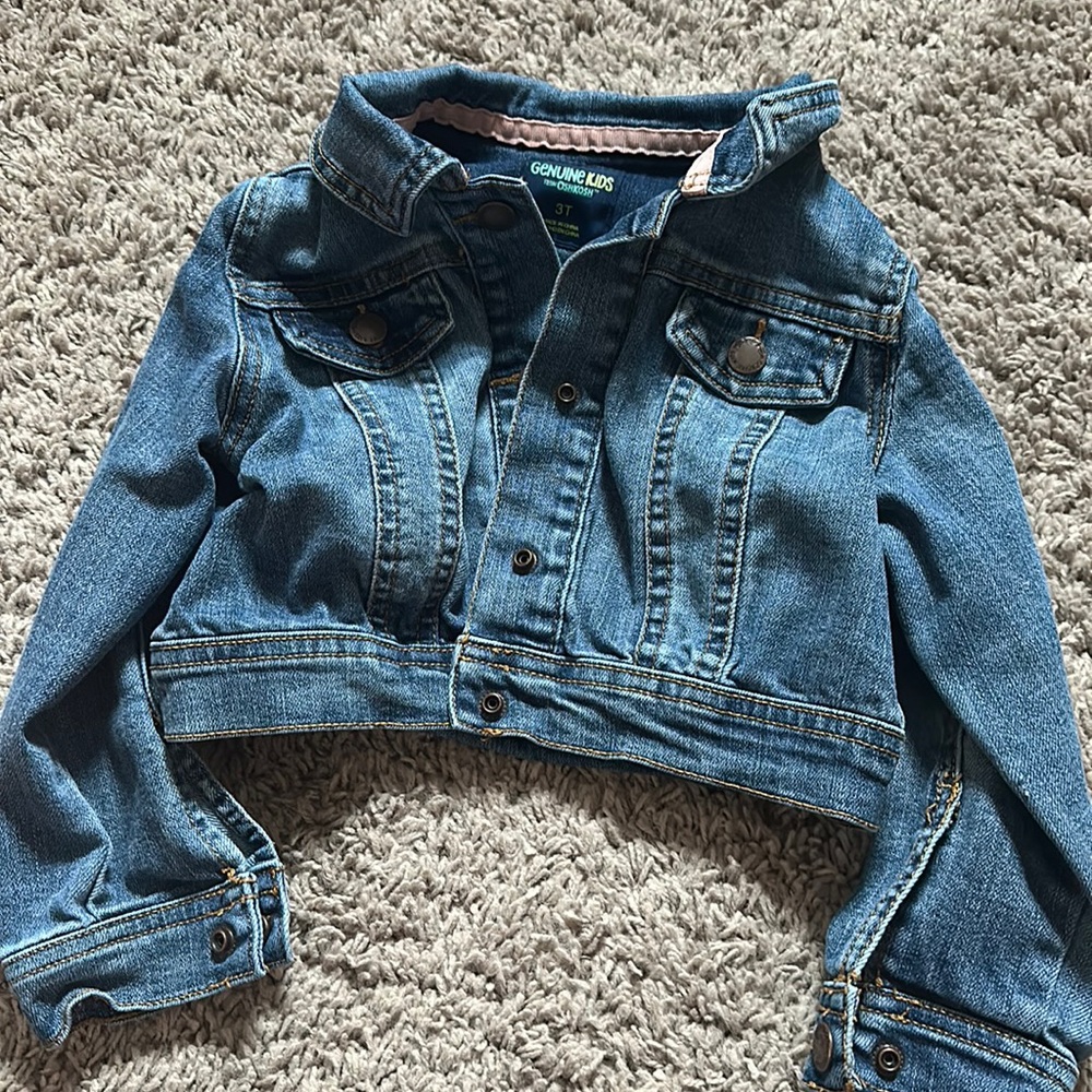 Genuine Kids 3T toddler girls Jean Jacket